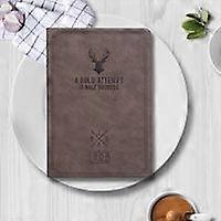 Case For Ipad 2017/2018 9.7 Retro Deer Head Coffee , Ultra-thin, Sleep Mode,
