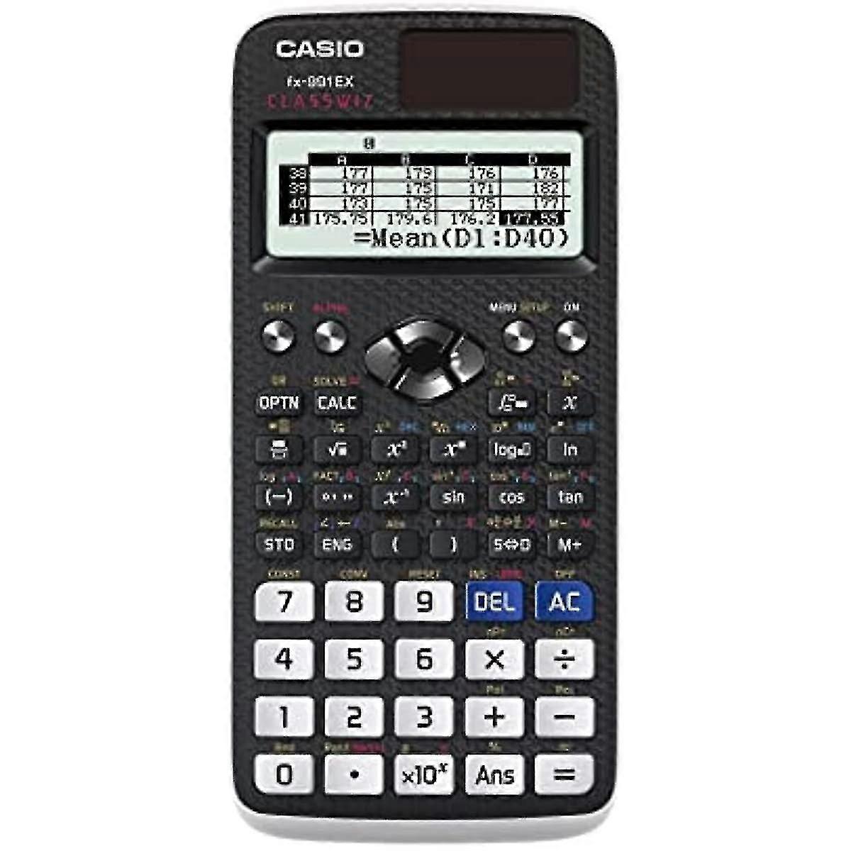 2024 Casio Fx-991ex Advanced Engineeringscientific Calculator (Ison-Britannian versio) Musta