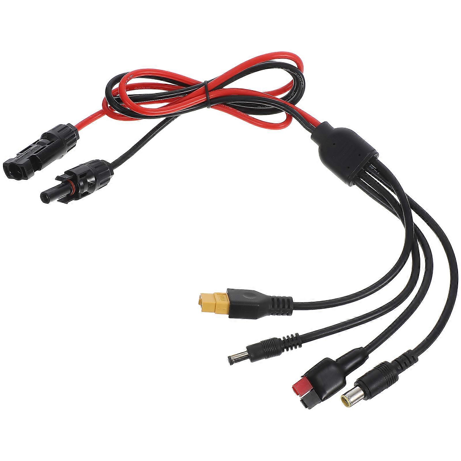 Solar Panel Connector to Dc Adapter Cable for Solar Panel Connection