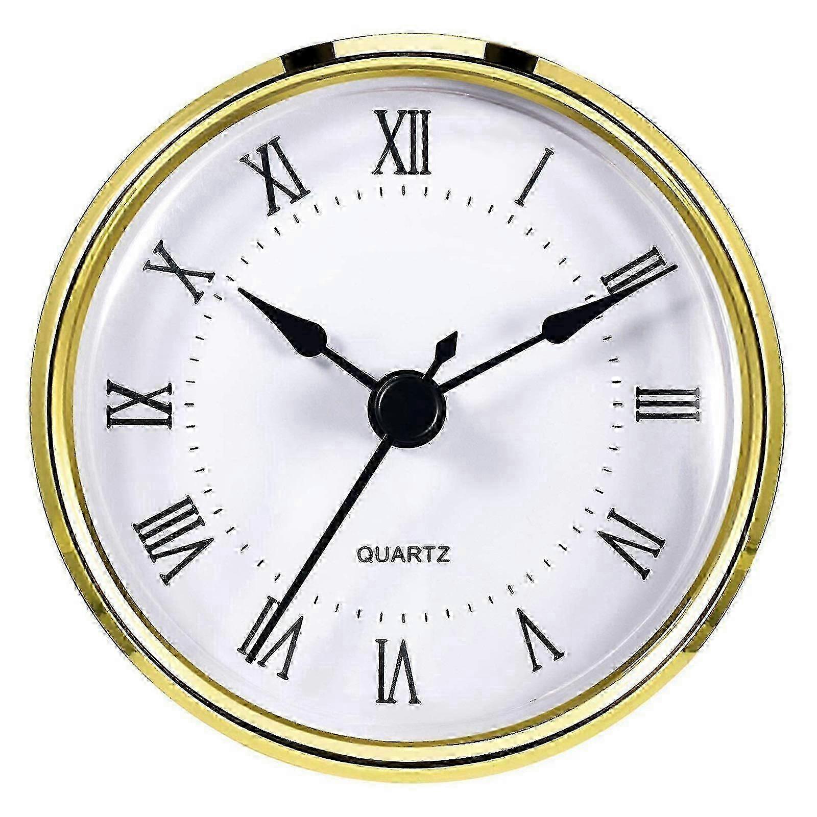 25-26 Classic Clock Craft Insert Clocks Movement Quartz Diameter 80mm Number
