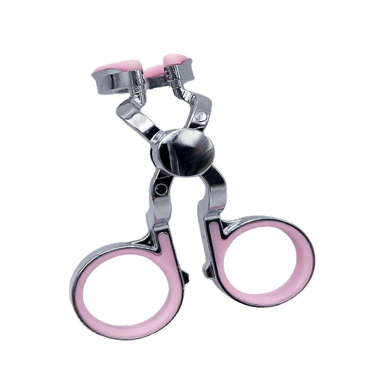 Contact Lens Remover Tool and Applicator with Comfortable Silicone Tips, Long Nail Friendly, Pink