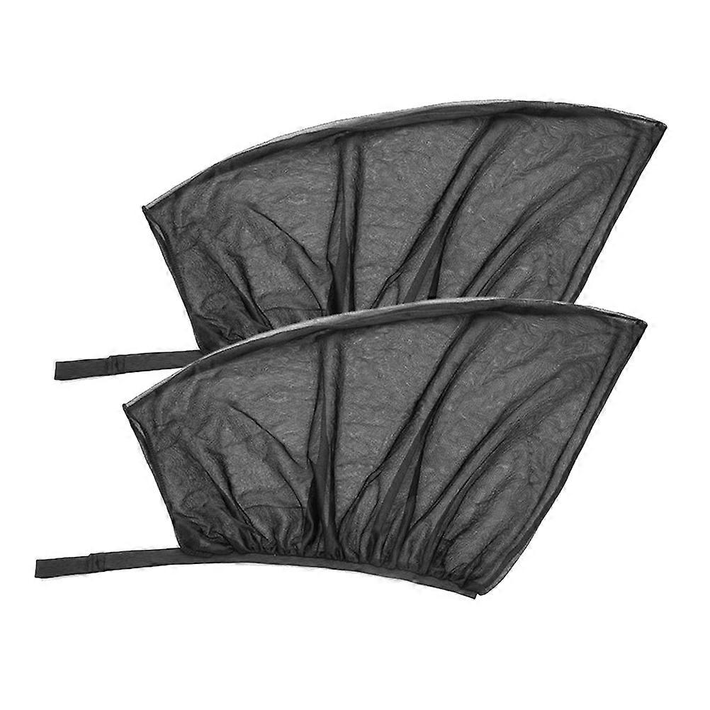 Vehicle Sunshade Car Front Sunshade Summer Strong Sunlight Rectangular Reflective Design 2Pcs