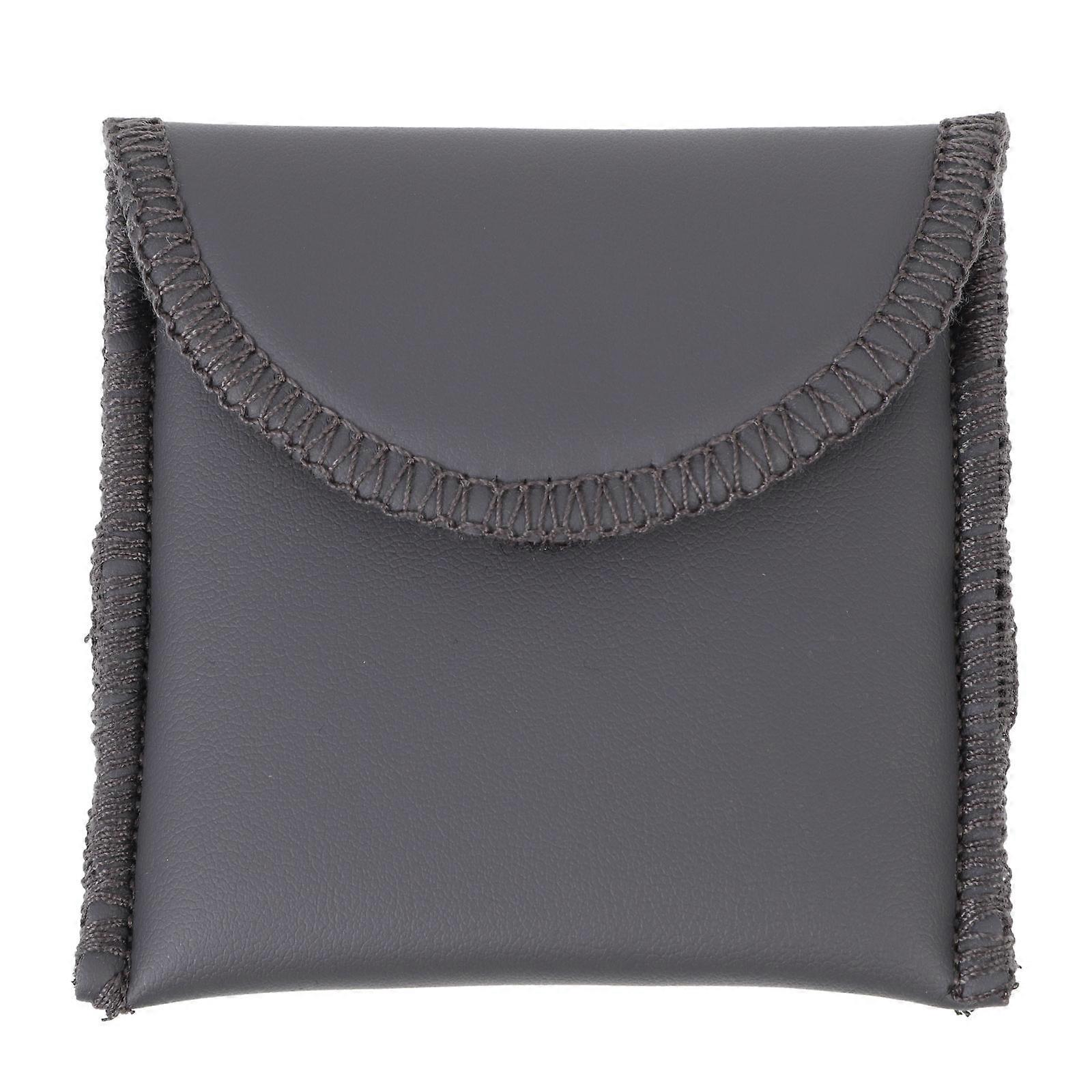PU Hearing Aid Storage Bag for Storing 1Pcs Practical Organizer Black