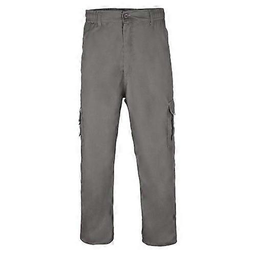 Krisp Mens Multi Pocket Cargo Trousers