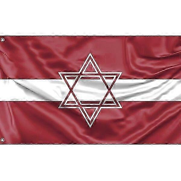Latvian Jews Proposal Flag