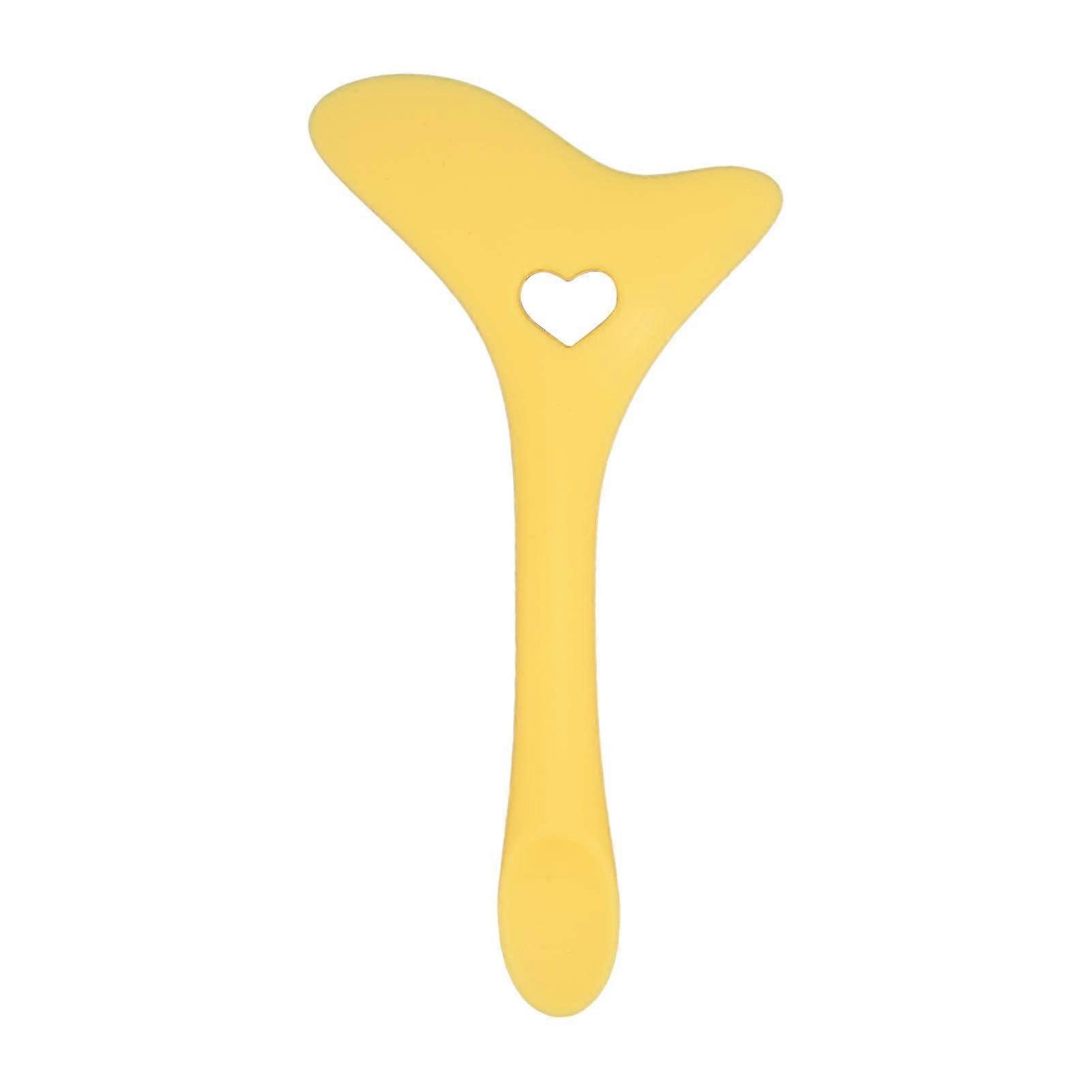 Eyeliner Stencil with Winged Guide, Reusable Silicone Multiangle Eye Makeup Tool, Yellow for Beginners