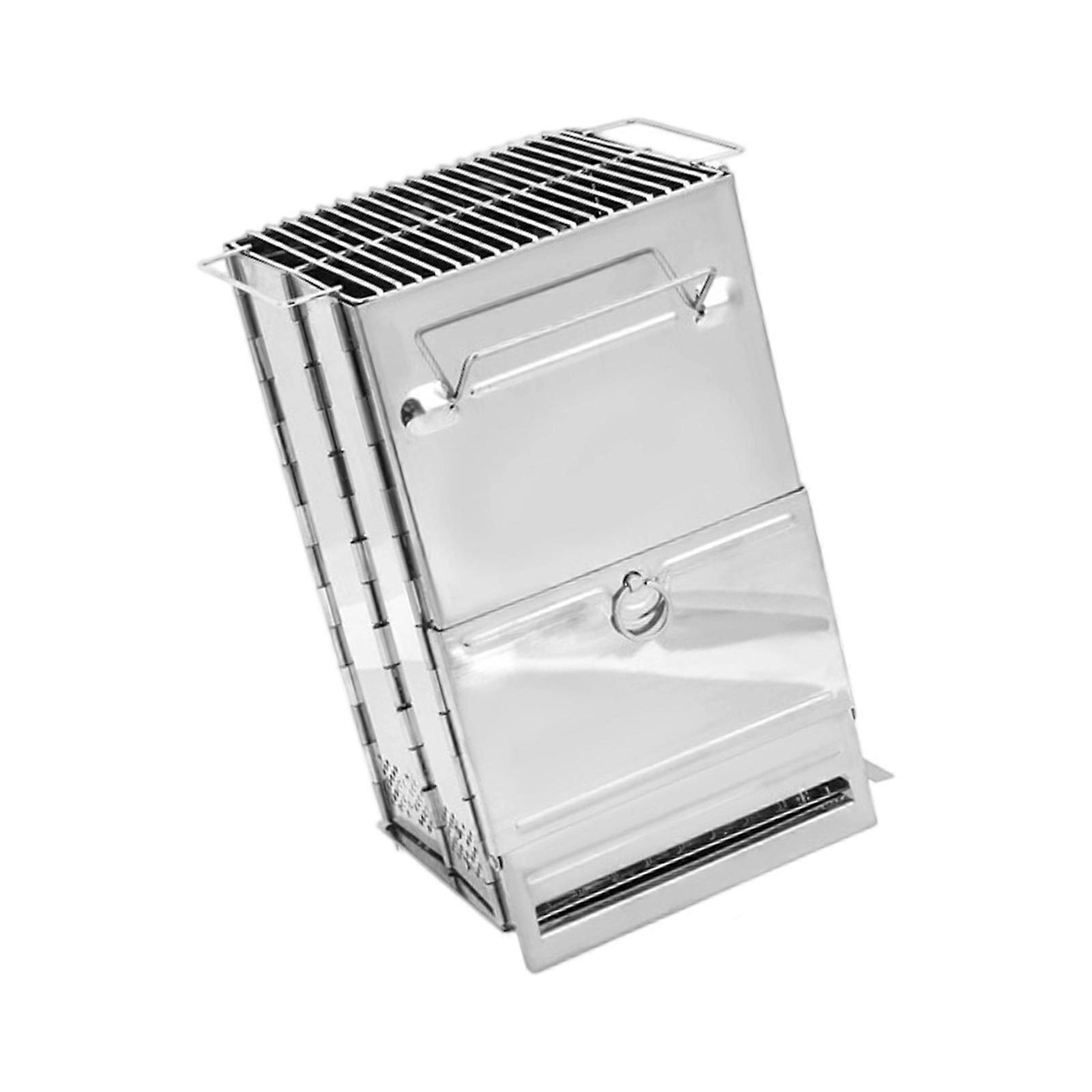 Efficient Burning BBQ Barbecue Collapsing For Space Saving Includes Side Outlet To Increase Infernos And Pliable Structure Multicolor