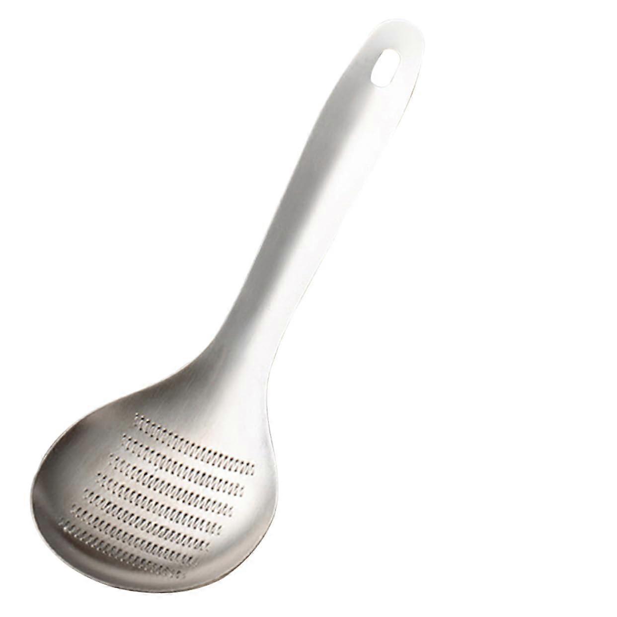 Stainless Steel Garlic Press and Ginger Grinder with Ergonomic Handle Easy Clean Kitchen Tool