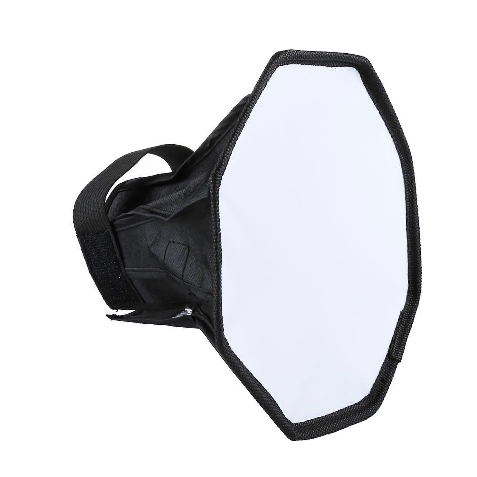 Camera Flash Softbox Foldable Speedlight Diffuser 30cm for Soft Natural Lighting Photography