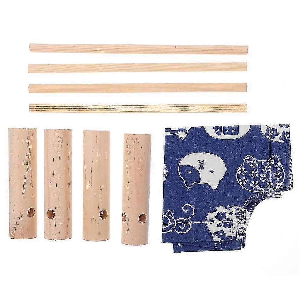 Hamster Elevated Bed Pet Hammock Detachable Sleeping Nest for Pets