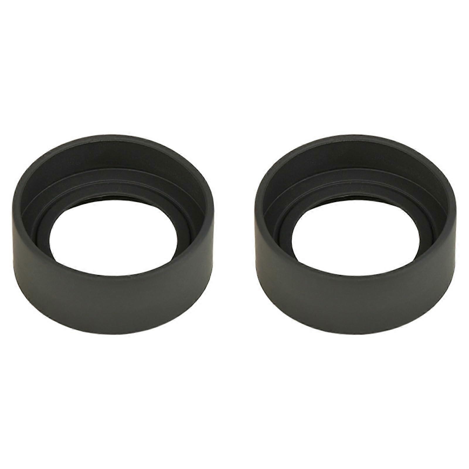 Microscope Eyepiece Covers 3242mm Rubber Eyeshields for Stereo Microscope Light Protection