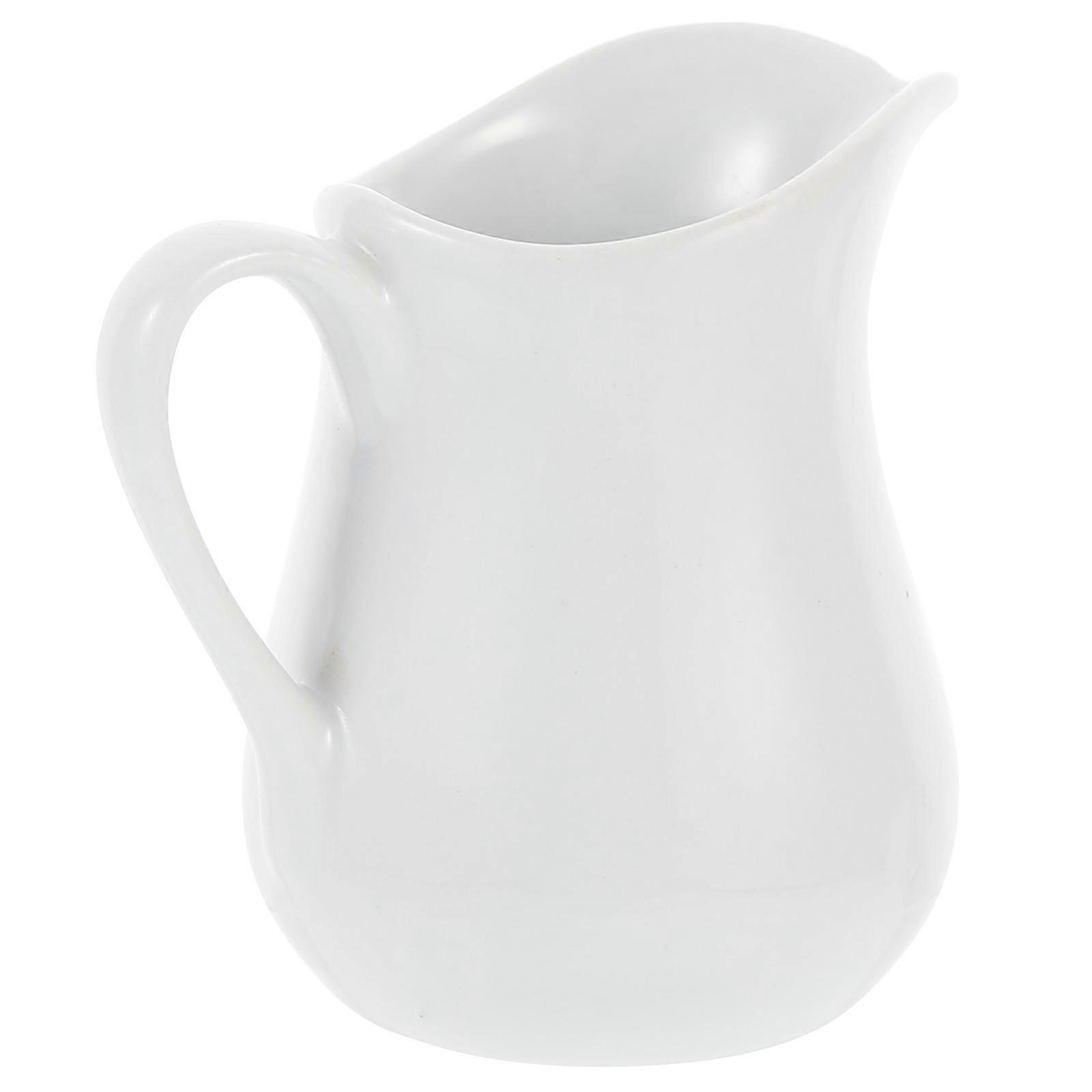 Milk Cup Ceramic Container for Drinking Use 1Pcs Delicate Ceramic Cup