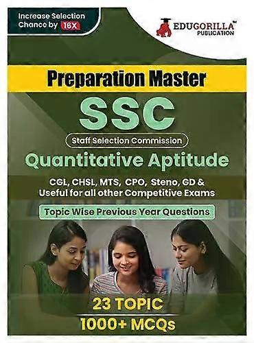 Preparation Master Ssc Quantitative Aptitude Topic-wise Previous Year Questions - EduGorilla Prep Experts