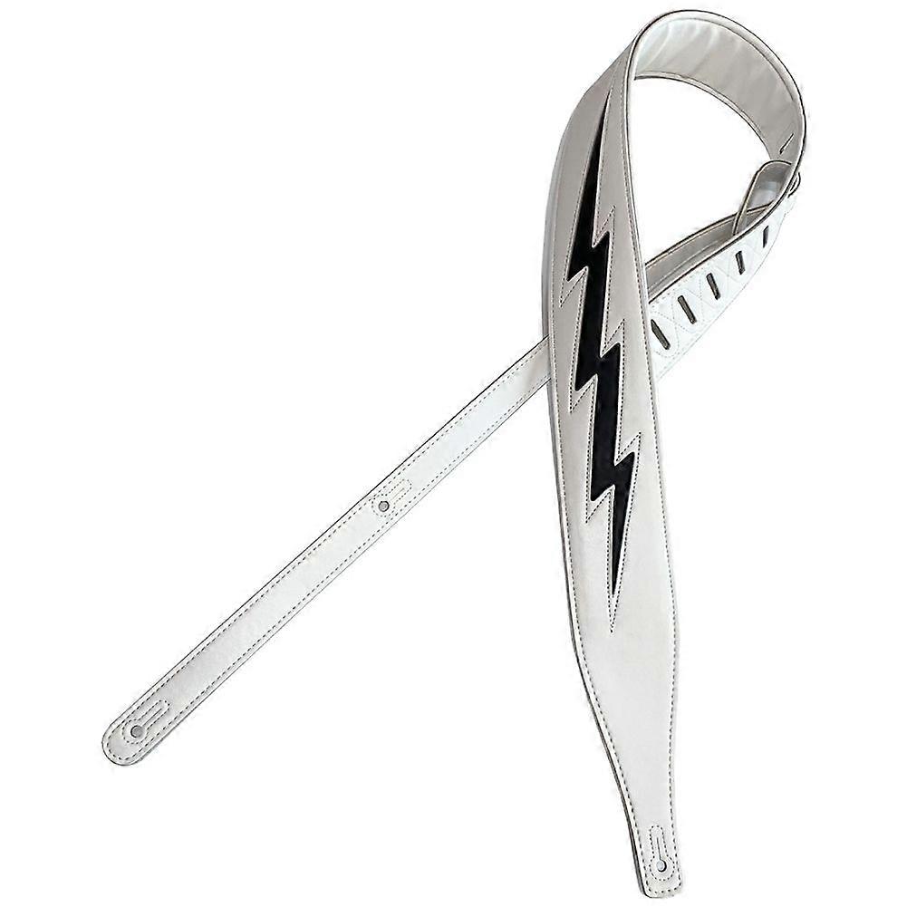 Leather Guitar Strap -Pattern Comfortable Strap