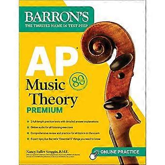 AP Music Theory Premium, Quinta Edición: 2 Exámenes de Práctica + Repaso Completo + Audio en línea (Barron's AP)
