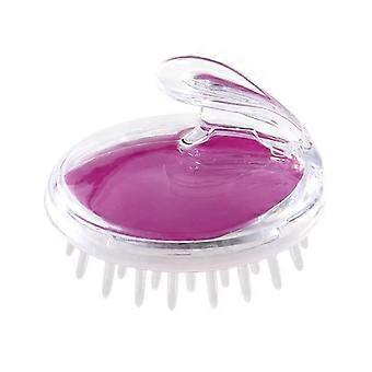 Silicone Bath Brush with Removable Head for Gentle Skin Exfoliation, Soft Foaming Body Scrubber