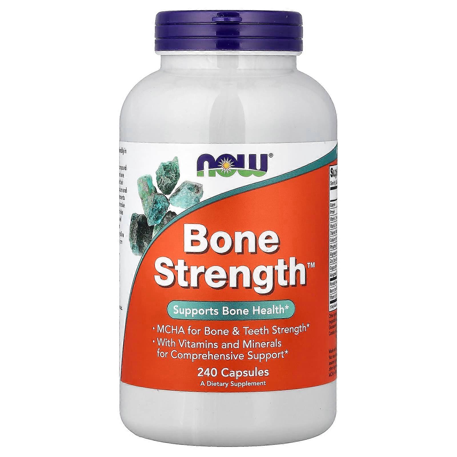 NOW Foods, Bone Strength, 240 Capsules