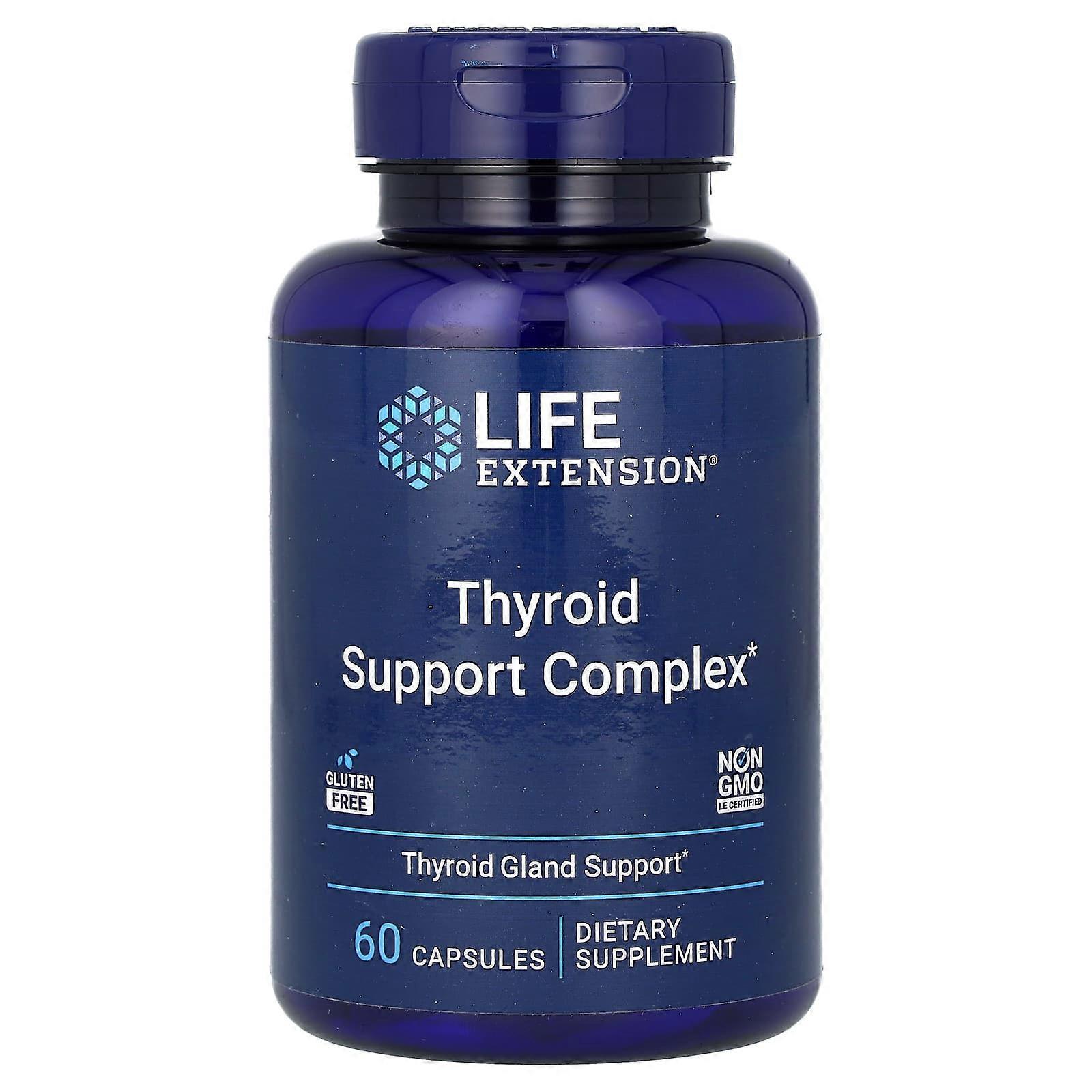 Life Extension, Triple Action Thyroid, 60 Capsules