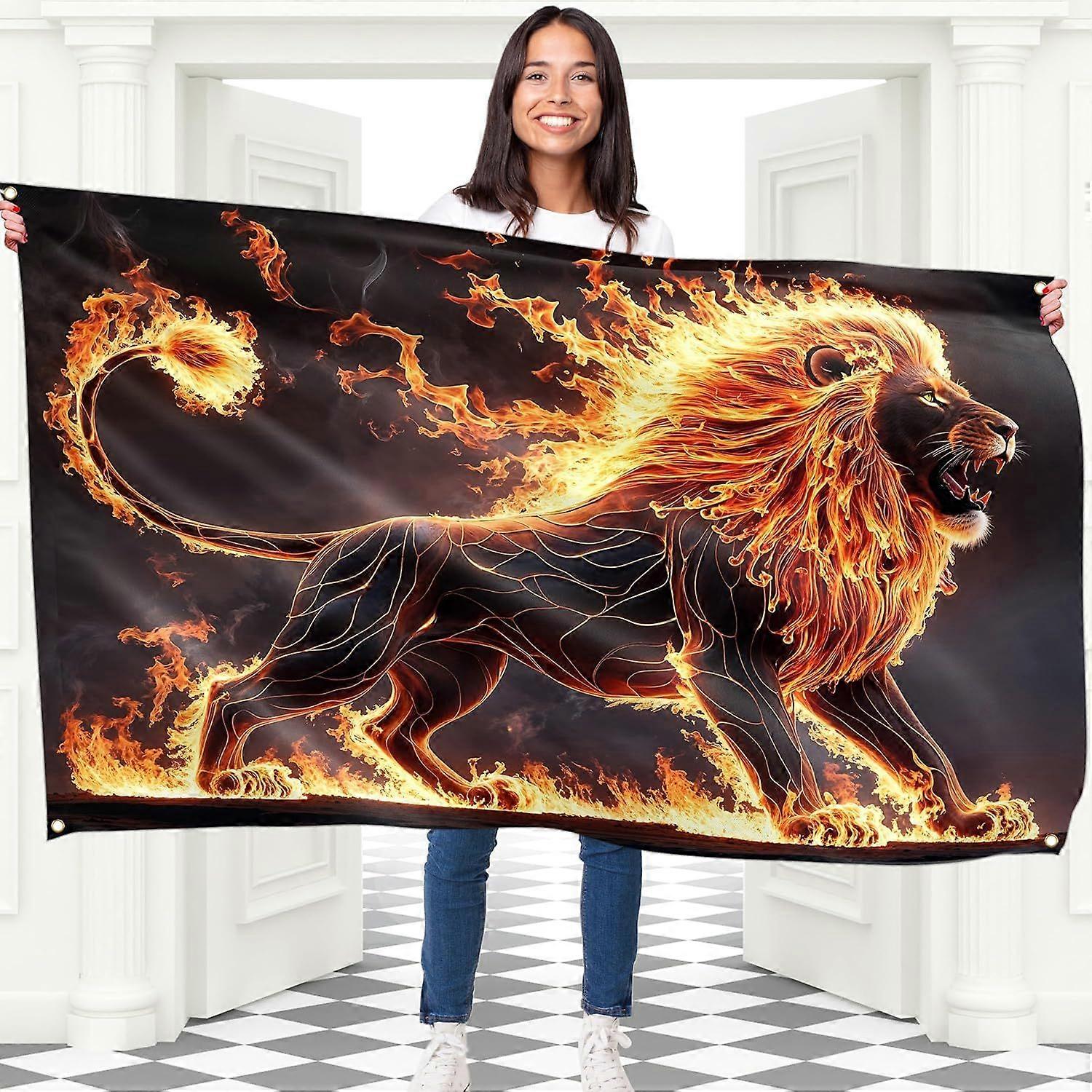 Lion Flag IW0649