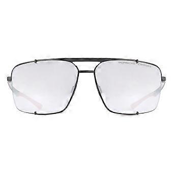 Porsche Design P8919 A Full Rim Black Unisex Pilot Sunglasses UV3 Original