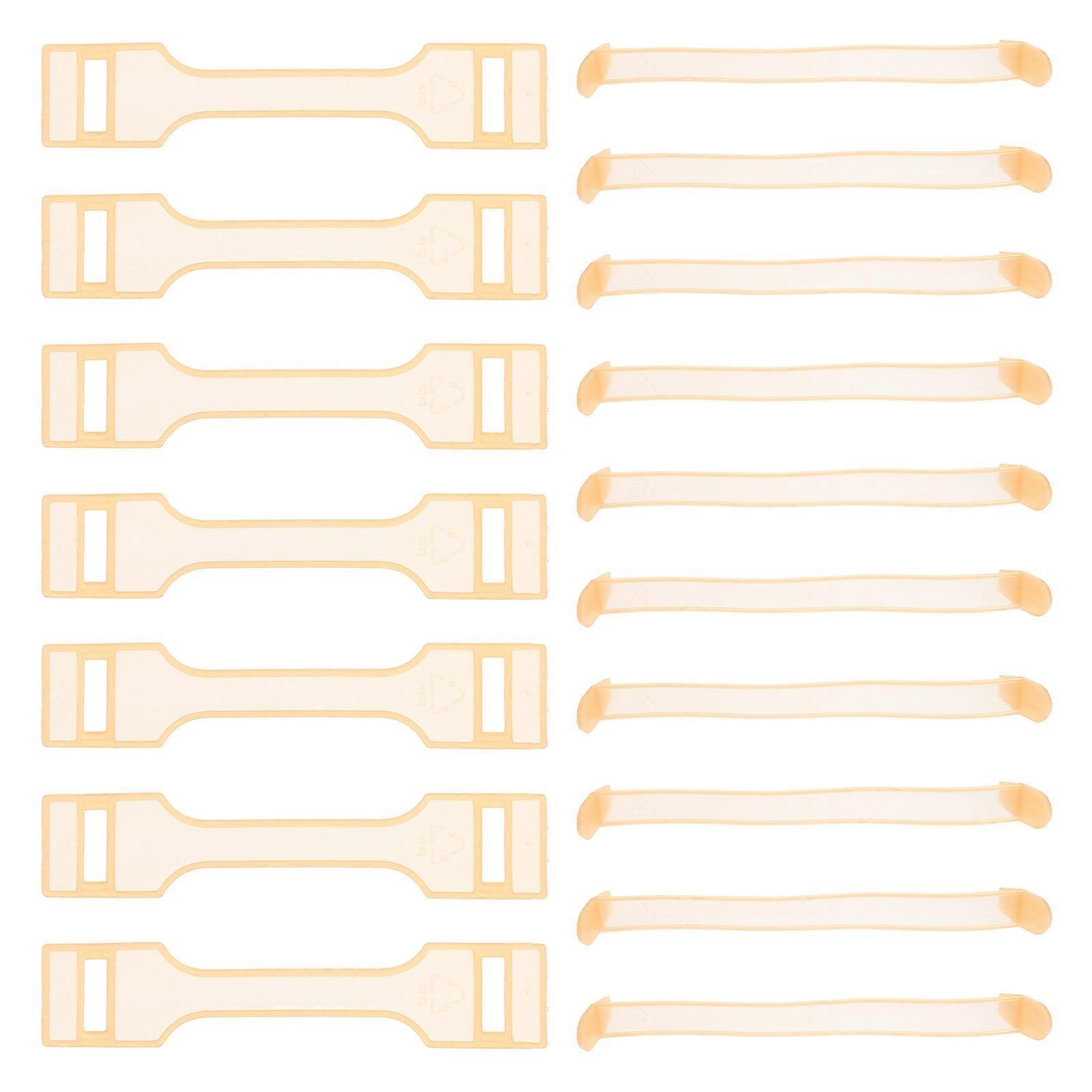 Cardboard Box Handles for Carrying Function with 100Sets Golden PP Material