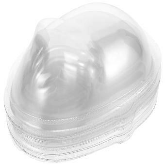 20 sztuk lalka mini maska na twarz przezroczyste osłony twarzy dla lalek DIY maska ochronna materiały eksploatacyjne