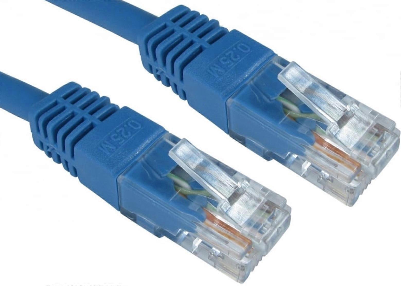 CMS Cables 5m Cat6 Networking Patch Cable - Blue
