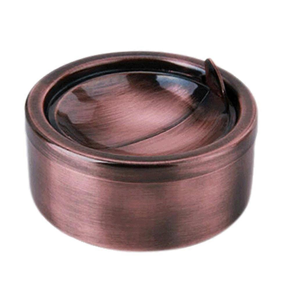 Ashtray Stainless Steel Windproof Ashtray Automatic