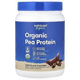 Nutricost, ekologiskt ärtprotein, choklad, 454 g
