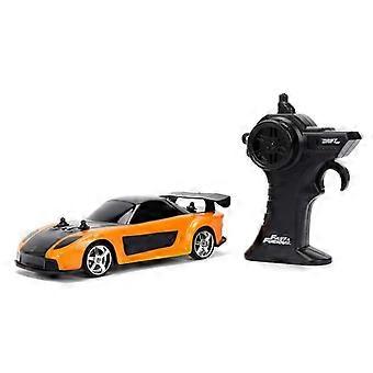 Fast &amp; Furious Remote Control Car - Jada - Mazda RX - 1/24 scale - Drift function - 2.4GHz - USB charger