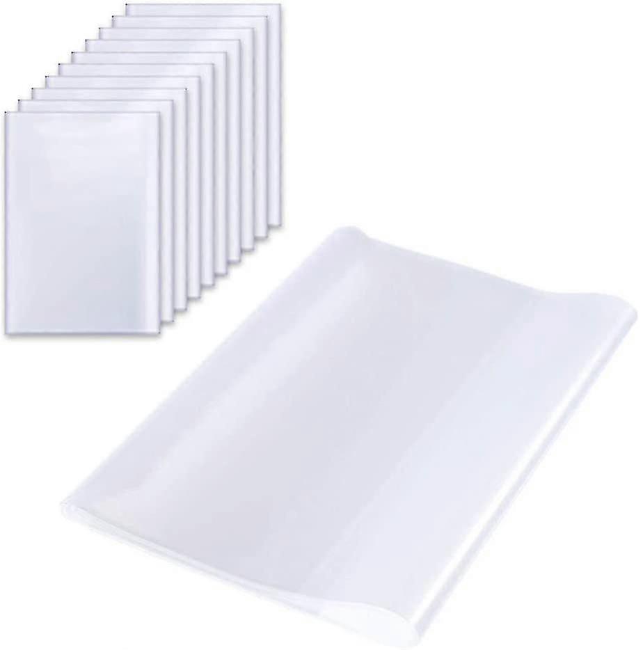 Protector de libro transparente a prueba de agua - Cubierta de libro de ejercicios reutilizable
