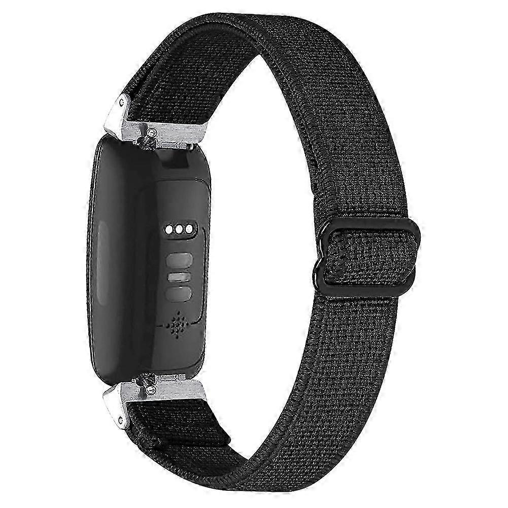 Smart Watch Bands for 2/ , Elastic Adjustable Soft Strap Replacement Bands(Black)