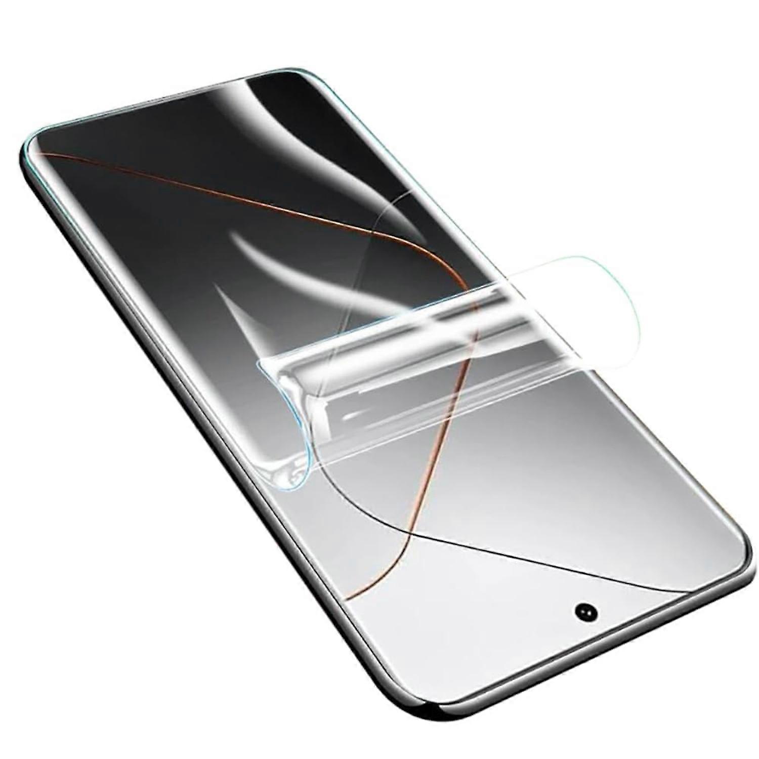 Pellicola protettiva in idrogel antiesplosione per lo schermo frontale di Xiaomi 14 Ultra.