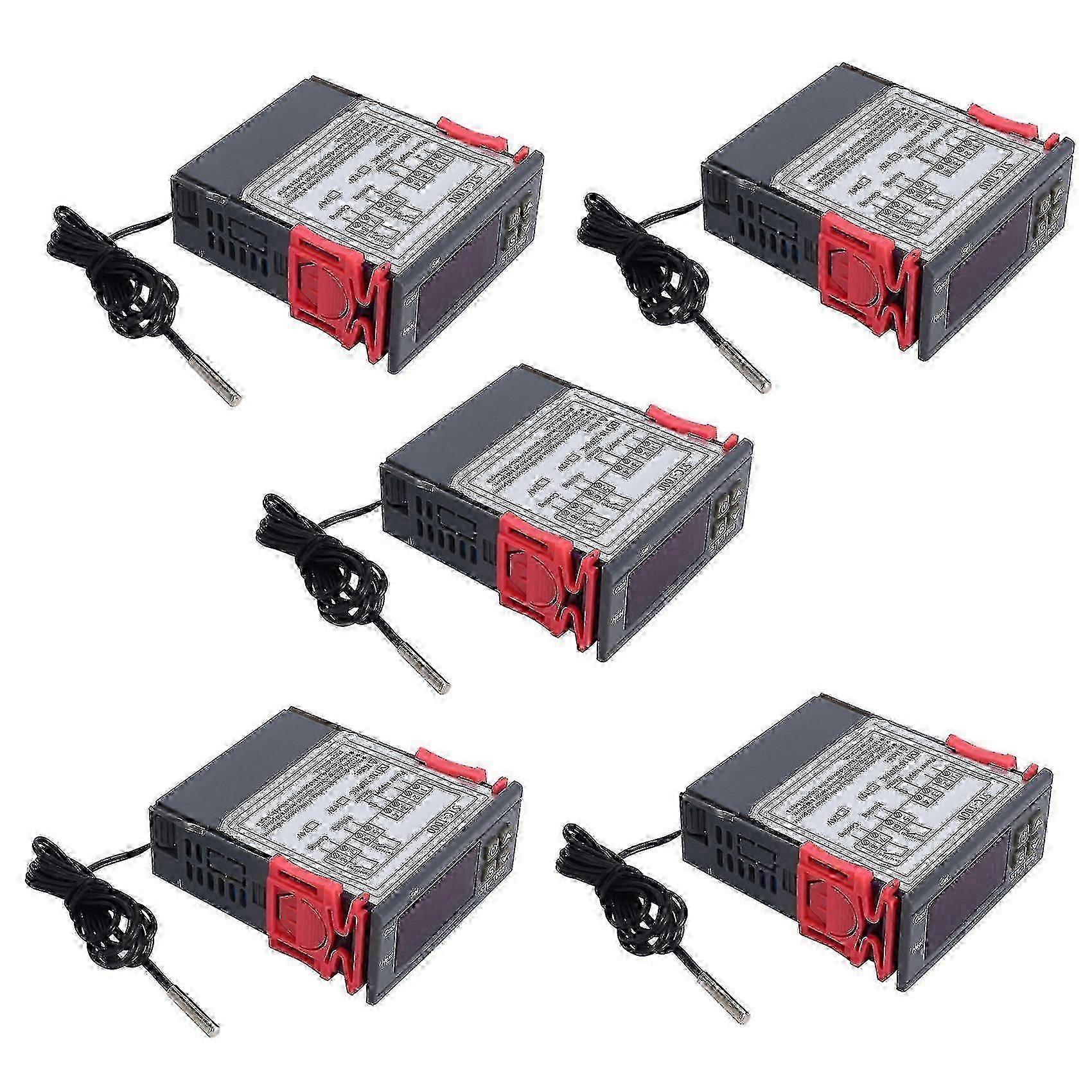 5x Digital Temperature Controller STC-1000 220V Thermostat with NTC