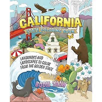 Kleurboek van de staat Californië: Bezienswaardigheden en landschappen om in te kleuren uit de Golden State.