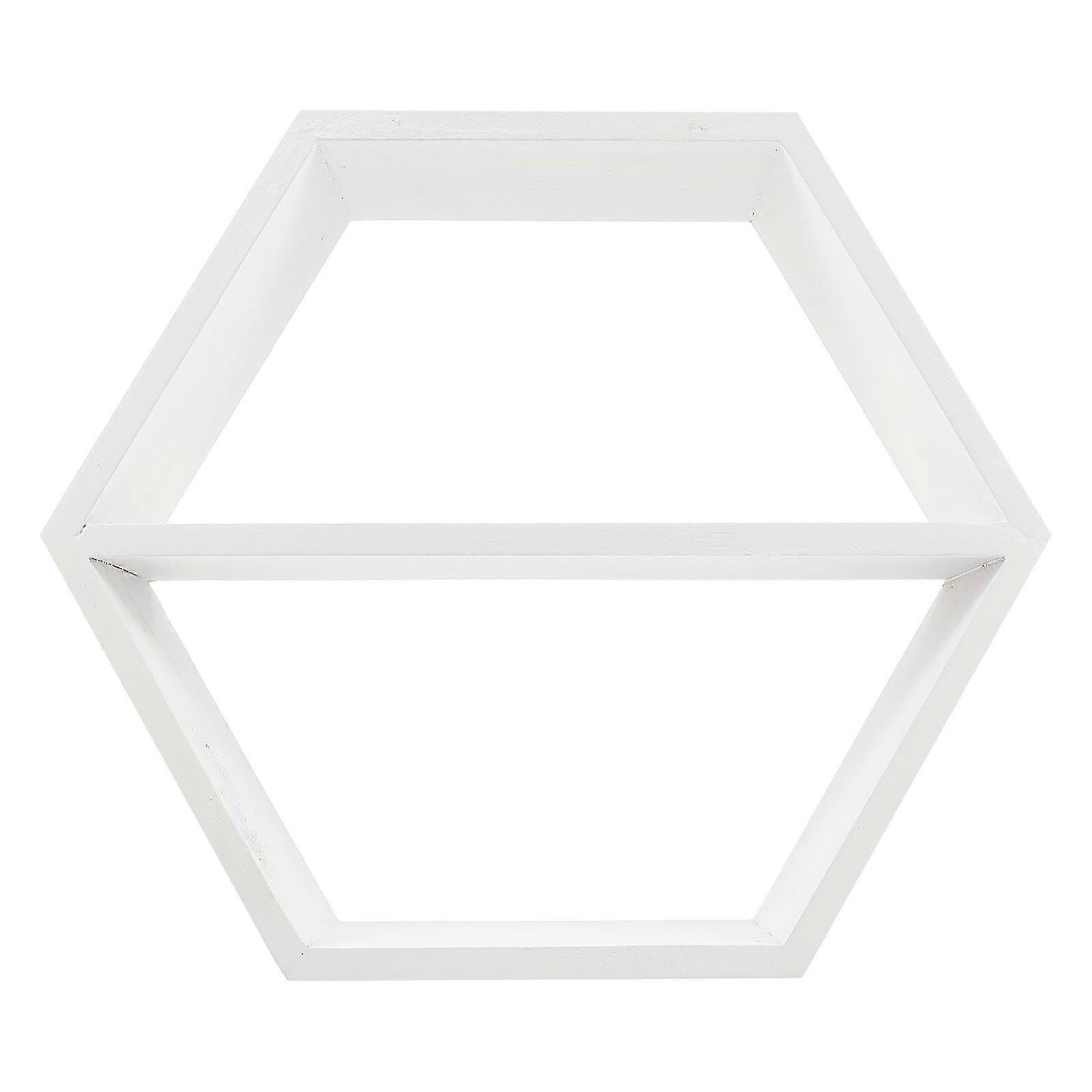 1pc Simple Wall Storage Rack Bedside Shelf Wall Mounted Storage Solution