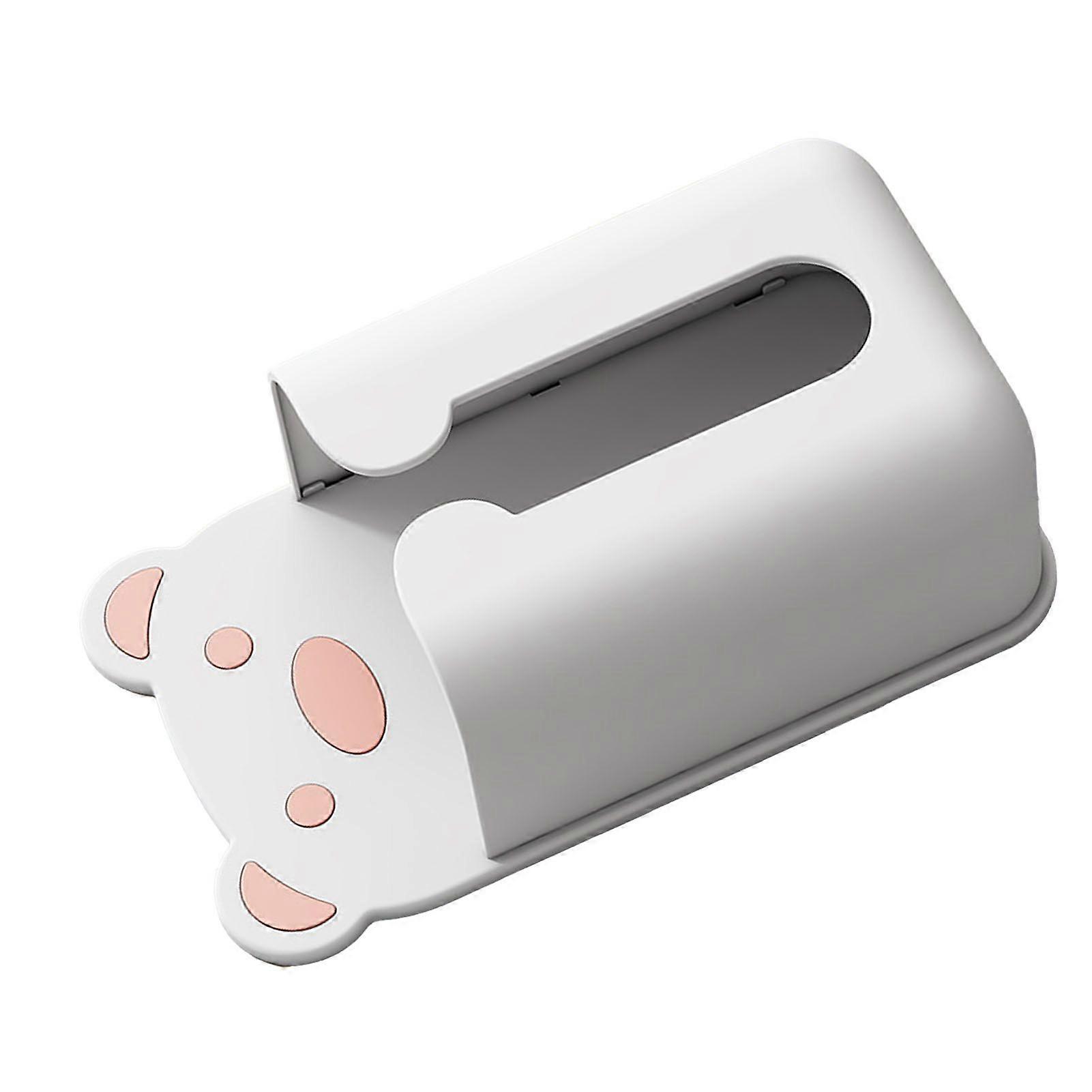 Bear-Shaped Space-Efficient Wall Tissue Holder