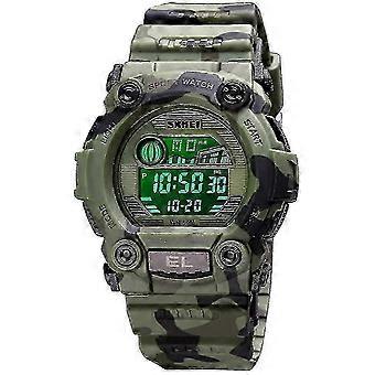 Boys Camouflage Led Sports Kids Watch Waterproof Digital Electronic Military Wrist Watches For Kid With Lumin 26-27