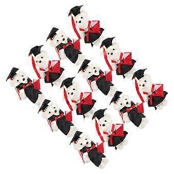 Bear Bouquet Graduation Plush for Celebrations 36Pcs DIY Ornaments