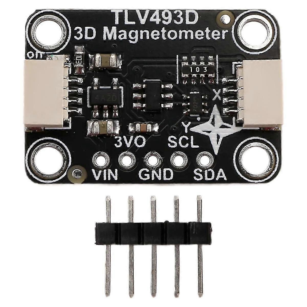 Tlv493d Triple-axis Magnetometer Module Compatible With Stemma Qt Qwiic