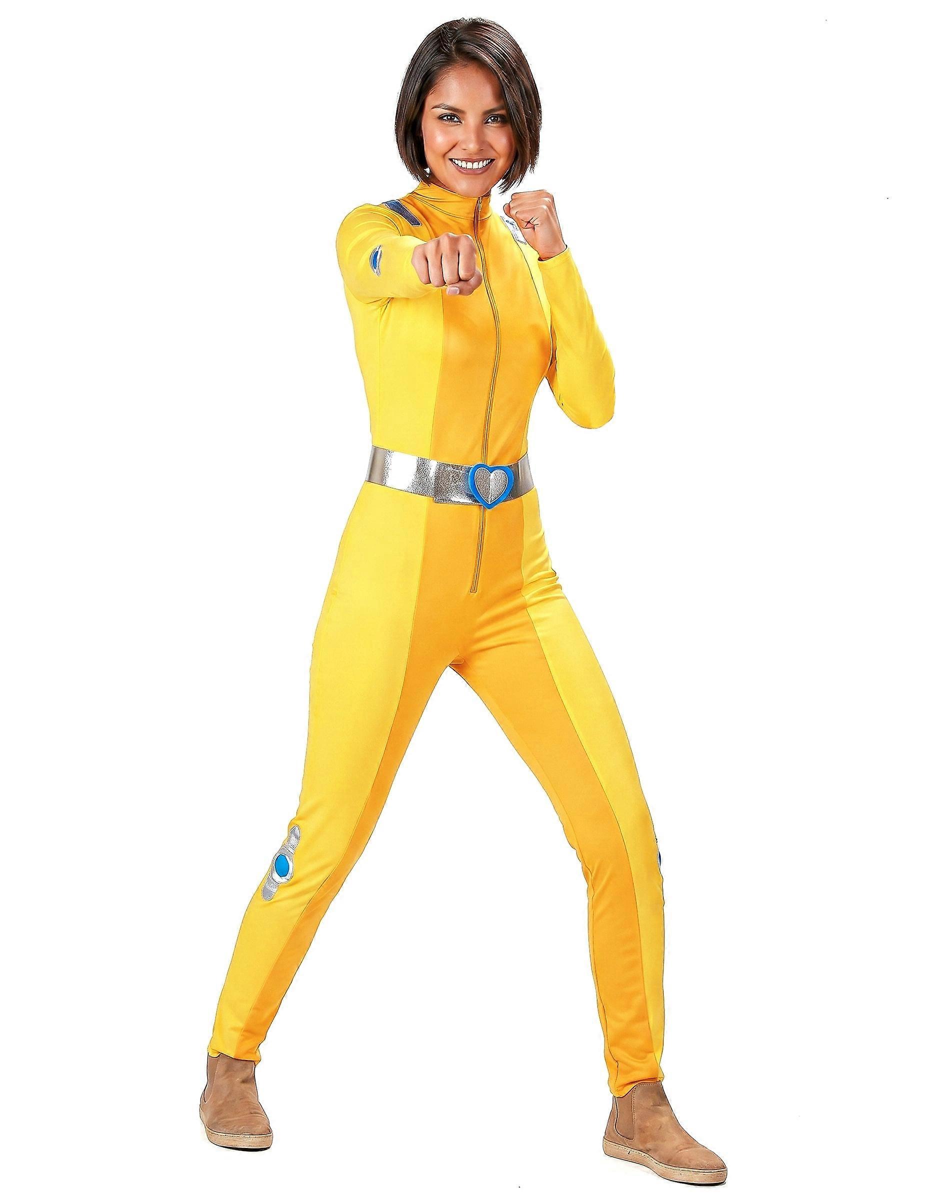 Women's Yellow Shock Spy Costume