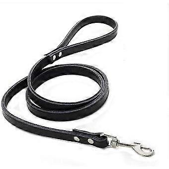 Weatherproof Ergonomic Leather Dog Leash