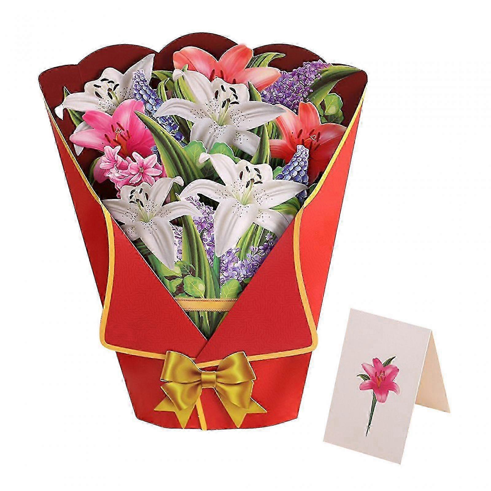 Large Format 3D Lily Card