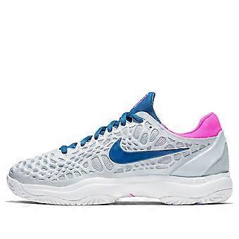 Nike Zoom Cage 3 HC Låga tennisskor Dam Grå Blå Rosa 918199-446