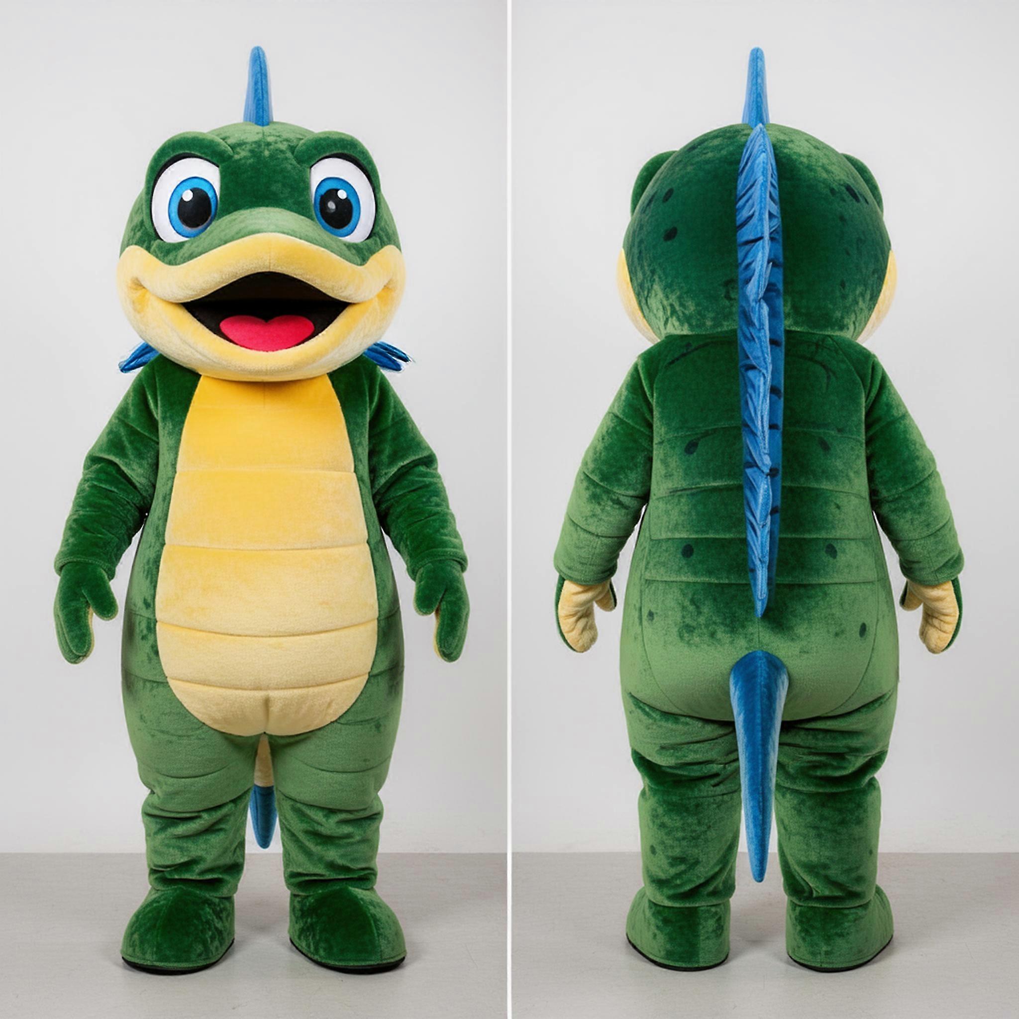 MASTICOT Olive Green Padded Barracuda Mascot
