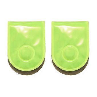 2X Outdoor Sports LED Safety Light Reflective Magnetic Clip on Strobe Running Walking Bike Cycling-JXLGV