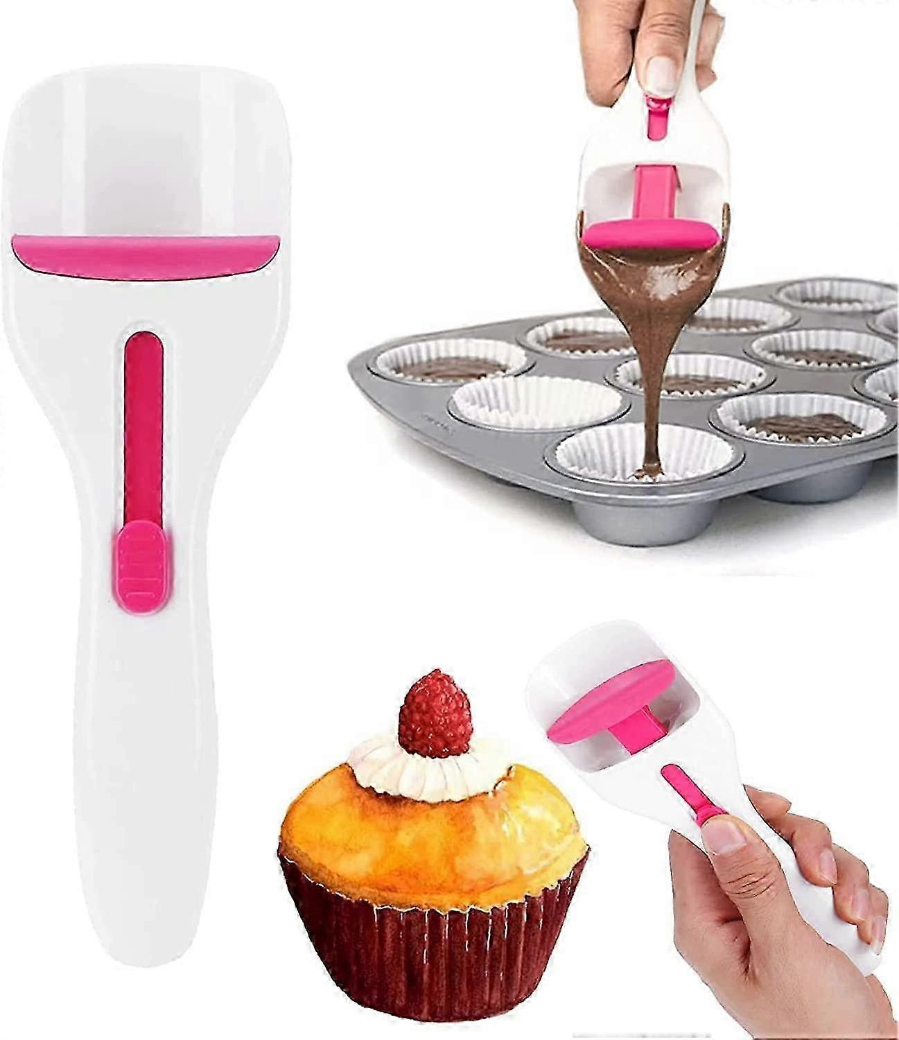 Precision Cake Flour Scoop With Plunger