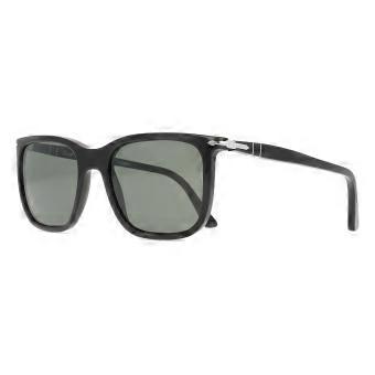 Persol PO3357S RENZO Polariserte 95/58 Full Rim Svarte Unisex Firkantede Solbriller UV3 Polariserte Originale
