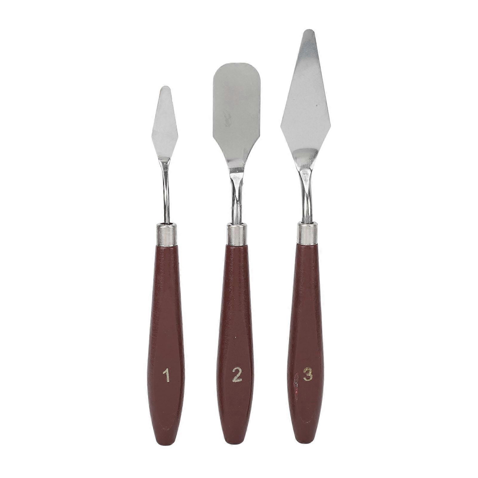 5 Pcs Wax Spatulas Multifunction Cake Icing Spatula Mixing Scraper For Decorating Baking