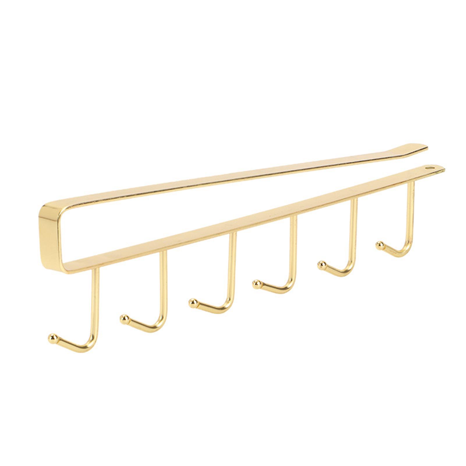 Storage Rack Multi-function Under Cabinet Kitchen Metal Hook Organizer Holder